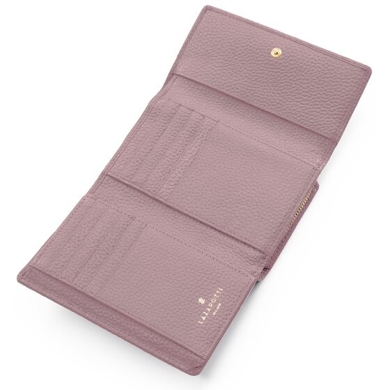 Lazarotti Bologna Leather XL Geldbörse mit Zip-Around Fach Leder 14 cm