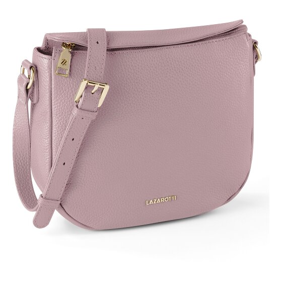 Lazarotti Bologna Leather Crossbody Umhängetasche Leder 25 cm