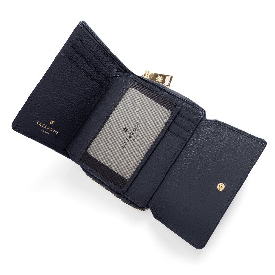 Lazarotti Bologna Leather Zip-Around Geldbörse Leder 12 cm
