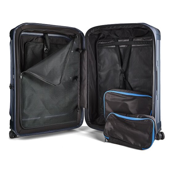 Piquadro PQ-Light 4 Rollen Trolley 78 cm mit Dehnfalte
