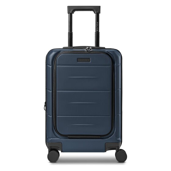 Police London 4 Rollen Kabinentrolley 55 cm Laptopfach mit Dehnfalte