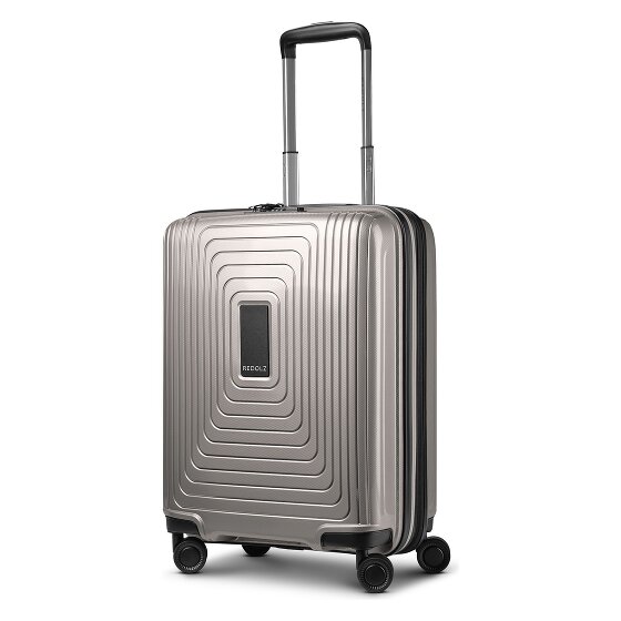 Redolz Essentials 14 4 Rollen Kabinentrolley 55 cm mit Dehnfalte