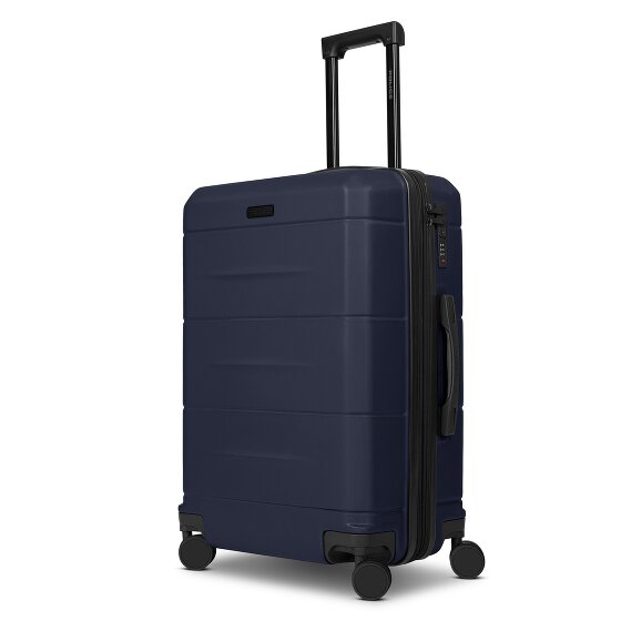 Police London 4 Rollen Trolley 64 cm mit Dehnfalte