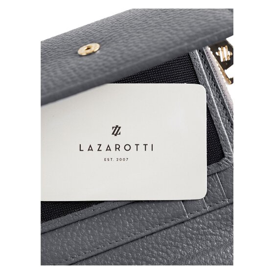 Lazarotti Bologna Leather Zip-Around Geldbörse Leder 12 cm