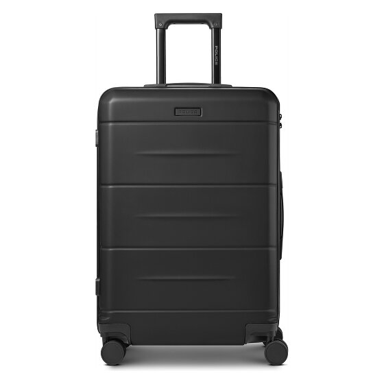 Police London 4 Rollen Trolley 64 cm mit Dehnfalte