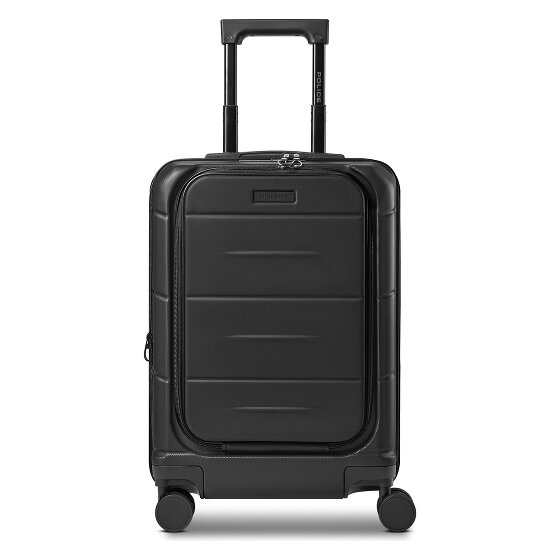 Police London 4 Rollen Kabinentrolley 55 cm Laptopfach mit Dehnfalte