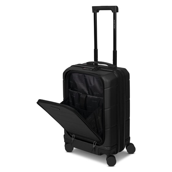 Police London 4 Rollen Kabinentrolley 55 cm Laptopfach mit Dehnfalte