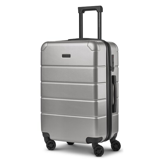 Police Dublin 4 Rollen Trolley M 64 cm mit Dehnfalte