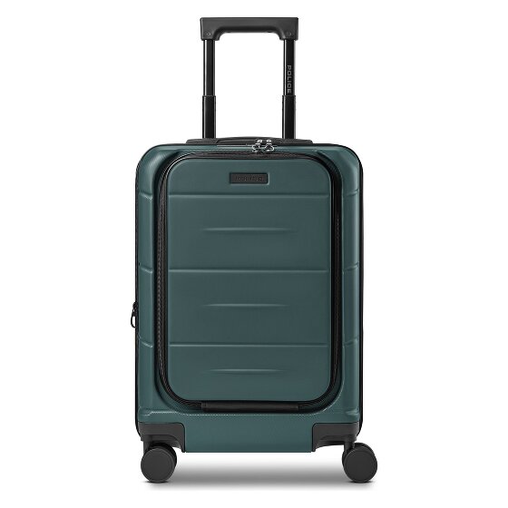 Police London 4 Rollen Kabinentrolley 55 cm Laptopfach mit Dehnfalte