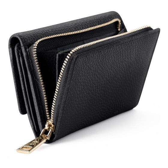 Lazarotti Bologna Leather XL Geldbörse mit Zip-Around Fach Leder 14 cm