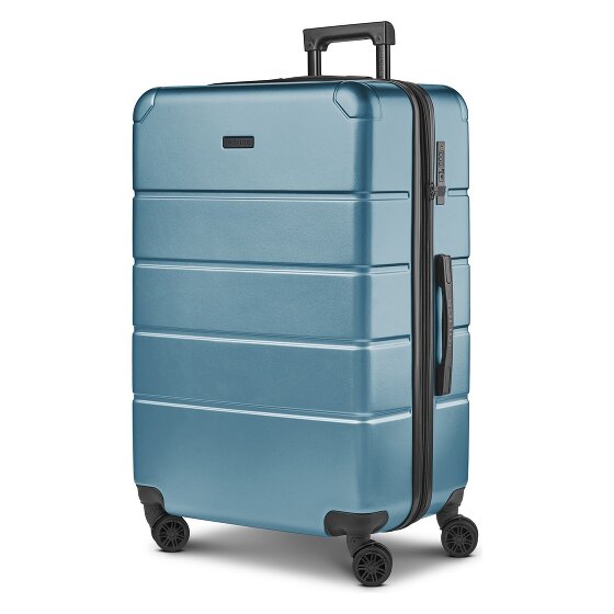 Police Dublin 4 Rollen Trolley L 75 cm mit Dehnfalte