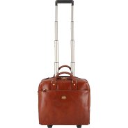 The Bridge Stovia 2 Rollen Pilotentrolley Leder 39 cm Laptopfach Produktbild