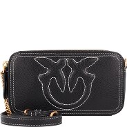 PINKO Carrie Mini Bag Umhängetasche Leder 18 cm Produktbild PINKO Carrie Mini Bag Umhängetasche Leder 18 cm Produktbild