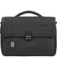 Piquadro Akron Aktentasche Leder 42 cm Laptopfach Produktbild