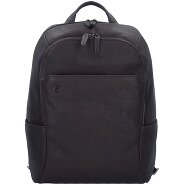 Piquadro Black Square Business Rucksack Leder 39 cm Laptopfach Produktbild