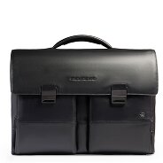 Piquadro Philip Aktentaschen Messenger Leder 42 cm Laptopfach Produktbild