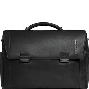 Piquadro Cronus Aktentasche Leder 31 cm Laptopfach Produktbild