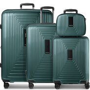 Redolz Essentials 14 4-Rollen Kofferset + Beautycase 4 tlg. mit Dehnfalte Produktbild