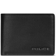 Police Geldbörse RFID Leder 12 cm ausklappbar mit Reißverschlussfach Produktbild