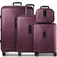 Redolz Essentials 14 4-Rollen Kofferset + Beautycase 4 tlg. mit Dehnfalte Produktbild