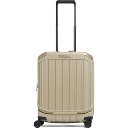 Piquadro PQ-Light 4 Rollen Kabinentrolley S 56 cm Laptopfach mit Dehnfalte  Variante 3