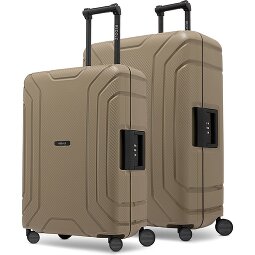 Redolz Essentials 15 4-Rollen Kofferset M+L mit Dreipunktverschluss  Variante 2