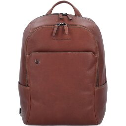 Piquadro Black Square Business Rucksack Leder 39 cm Laptopfach  Variante 1