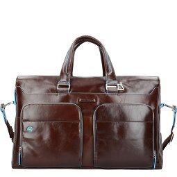 Piquadro Blue Square Weekender Reisetasche Leder 47 cm Laptopfach  Variante 1