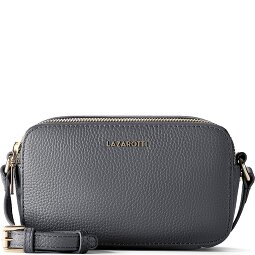 Lazarotti Bologna Leather Umhängetasche Camera-Bag Leder Double-Zip 18 cm  Variante 3