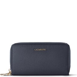 Lazarotti Bologna Leather XL Double Zip-Around Geldbörse RFID Leder 20 cm  Variante 6