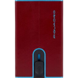 Piquadro Black Square Kreditkartenetui RFID Schutz Leder 6 cm  Variante 2