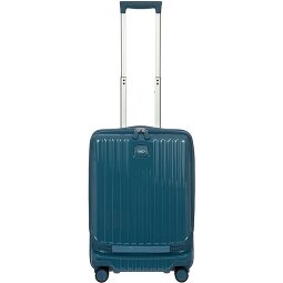 Bric's Positano 4 Rollen Kabinentrolley 55 cm mit Dehnfalte  Variante 2