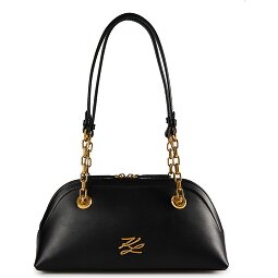 Karl Lagerfeld Autograph Schultertasche Leder 30 cm  Variante 1