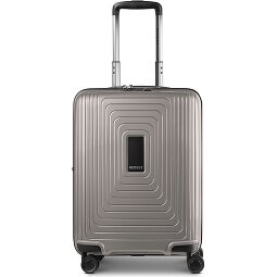 Redolz Essentials 14 4 Rollen Kabinentrolley 55 cm mit Dehnfalte  Variante 3