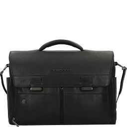 Piquadro Hedley Aktentaschen Messenger RFID Schutz Leder 42 cm Laptopfach  Variante 1
