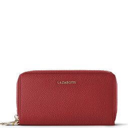 Lazarotti Bologna Leather XL Double Zip-Around Geldbörse RFID Leder 20 cm  Variante 8