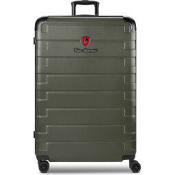 Tonino Lamborghini Milano 4-Rollen Trolley XL 83 cm Sondergrösse mit Dehnfalte  Variante 3