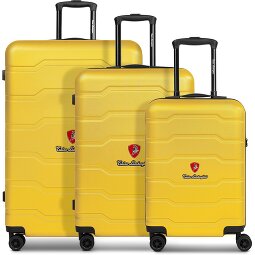 Tonino Lamborghini Bologna 4 Rollen Kofferset 3-teilig  Variante 3