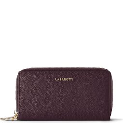 Lazarotti Bologna Leather XL Double Zip-Around Geldbörse RFID Leder 20 cm  Variante 3