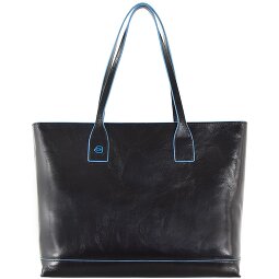 Piquadro Blue Square Shopper Tasche Leder 35 cm  Variante 2