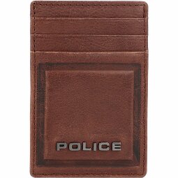 Police PT16-08536 Kreditkartenetui Leder 7 cm mit Geldscheinklammer  Variante 2