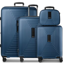 Redolz Essentials 14 4-Rollen Kofferset + Beautycase 4 tlg. mit Dehnfalte  Variante 4