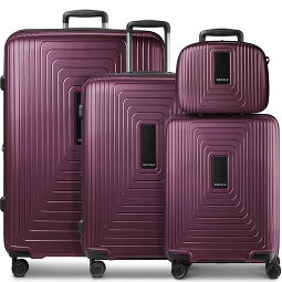 Redolz Essentials 14 4-Rollen Kofferset + Beautycase 4 tlg. mit Dehnfalte  Variante 1