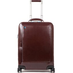 Piquadro Blue Square 4-Rollen Kabinentrolley Leder 55 cm Laptopfach  Variante 2