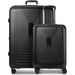 Redolz Essentials 14 4-Rollen Kofferset 2 tlg. Laptopfach mit Dehnfalte  Variante 1
