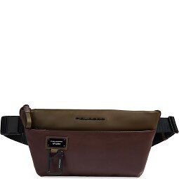 Piquadro Harper Gürteltasche Leder 34 cm mit Dehnfalte  Variante 2