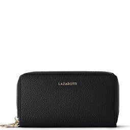 Lazarotti Bologna Leather XL Double Zip-Around Geldbörse RFID Leder 20 cm  Variante 1