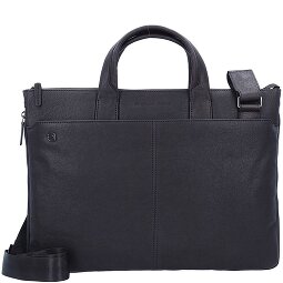 Piquadro Black Square Aktentasche Leder 42 cm Laptopfach  Variante 3 Piquadro Black Square Aktentasche Leder 42 cm Laptopfach  Variante 3