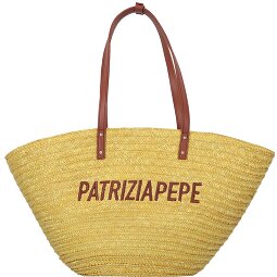 Patrizia Pepe Summer Straw Shopper Tasche 51 cm  Variante 1 Patrizia Pepe Summer Straw Shopper Tasche 51 cm  Variante 1