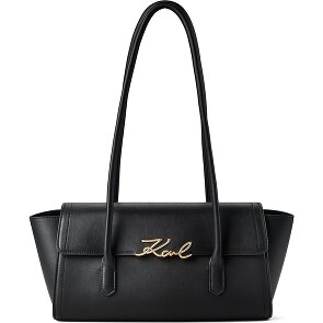 Karl Lagerfeld Signature Schultertasche Leder 37 cm